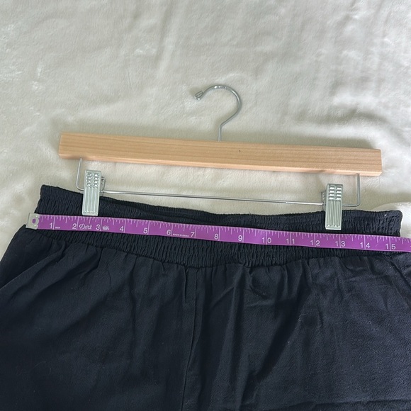 Cupshe Elegant Black Beach Pants NWT - Picture 4 of 11